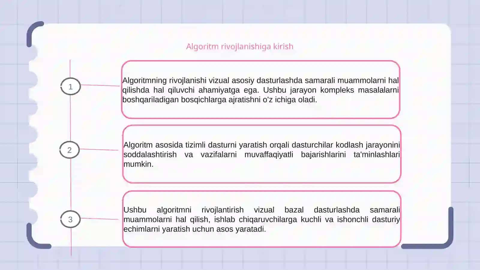 Masalalarning algoritmini tuzish va shu algoritm asosida Visual Basis dasturlash tilida dastur tuzish 3