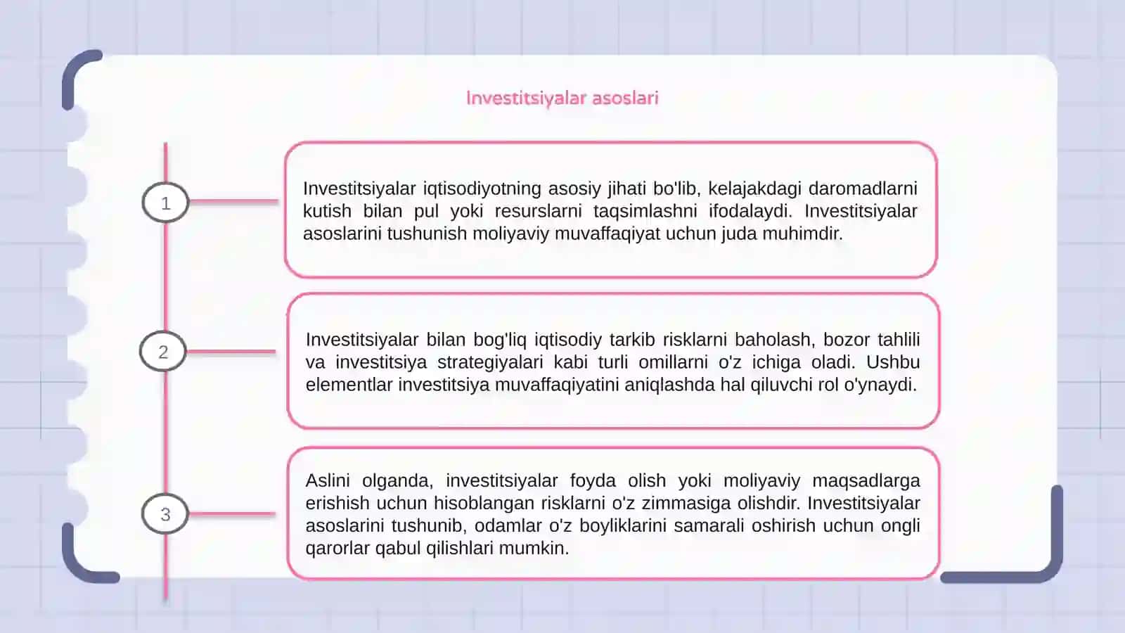 Investitsiyalarning iqtisodiy mazmuni va mohiyati 3
