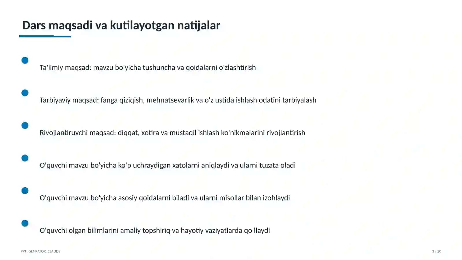 Algoritmlarning turlari: chiziqli, tarmoqlanuvchi, takrorlanuvchi (8-sinf) 3