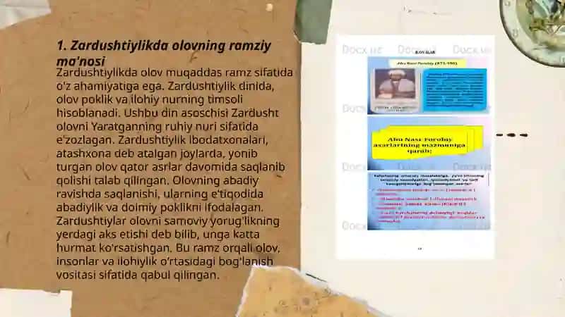 Zardushtiylik taʼlimotida urf-odat marosimlar, ma'naviy - axloqiy qarashlar 3