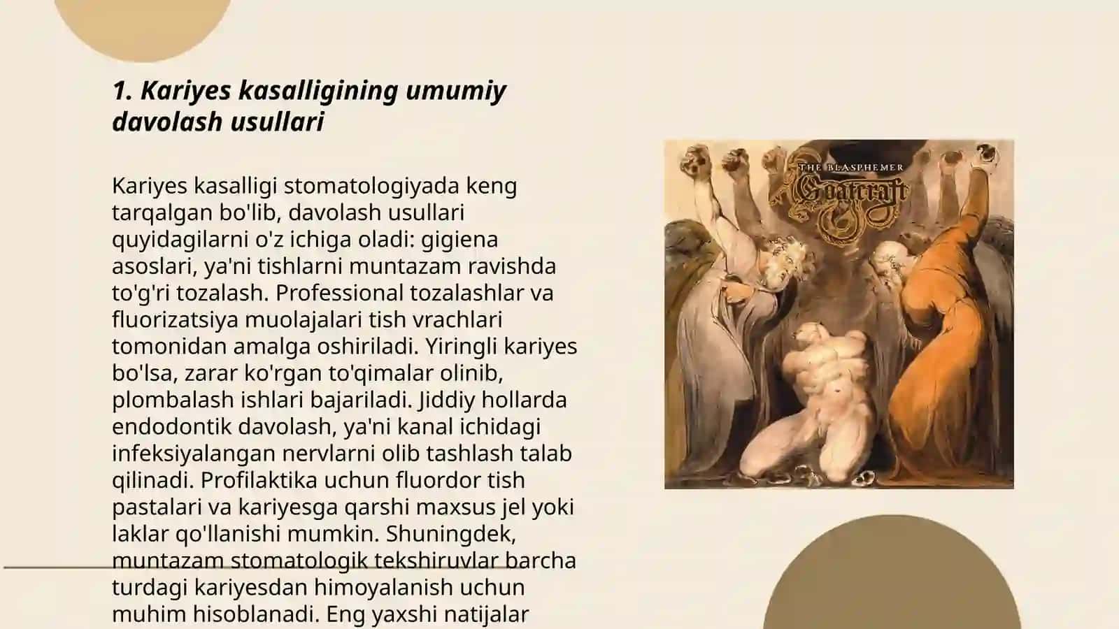 Kariyes Kasalligini Umumiy Davolash 3
