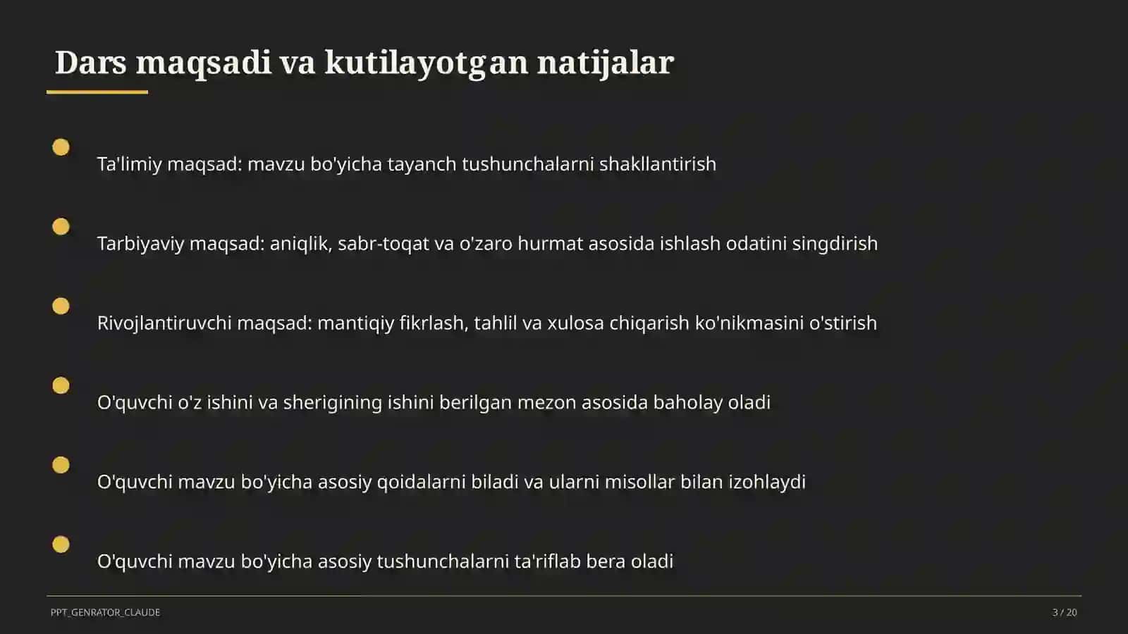 Rus tilida sodda gap va uning bo'laklari (8-sinf) 3