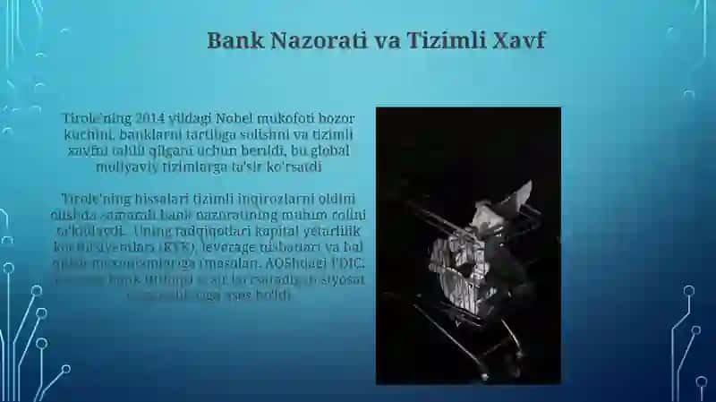 Tirole’ning 2014-yilda iqtisodiyot bo‘yicha Nobel mukofotiga sazovor bo‘lgan g‘oyalari 3