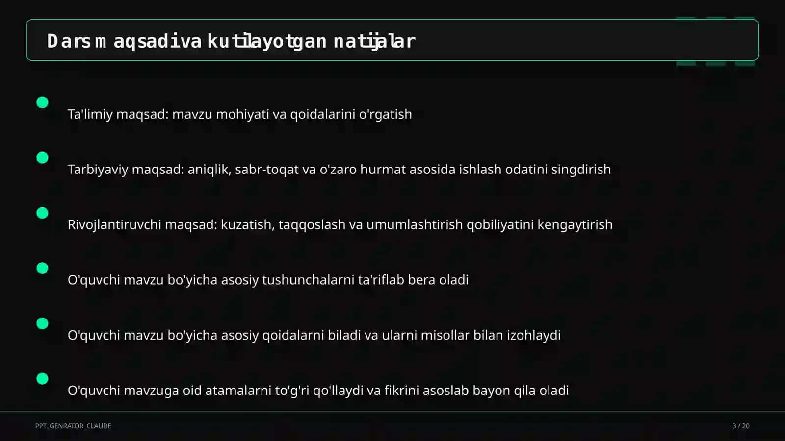 Lug'at bilan ishlash ko'nikmalari (4-sinf) 3