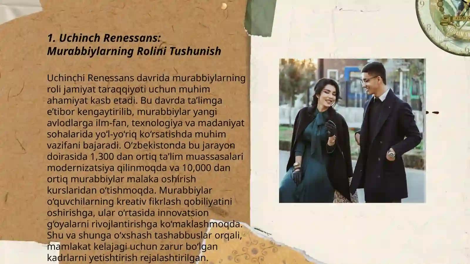 Uchinchi Renessansni bunyot etishda murabbiy va tarbiyachilarning oʻrni 3