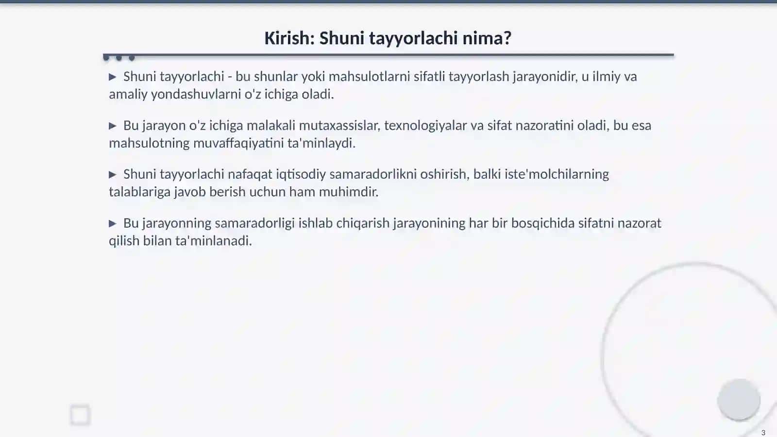 Shuni Tayyorlachi: Innovatsion Yondashuvlar 3