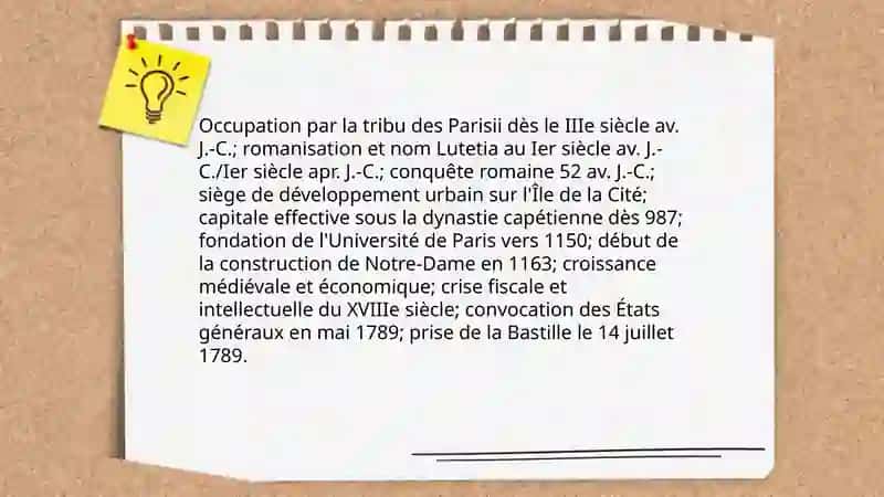 Histoire de Paris 3