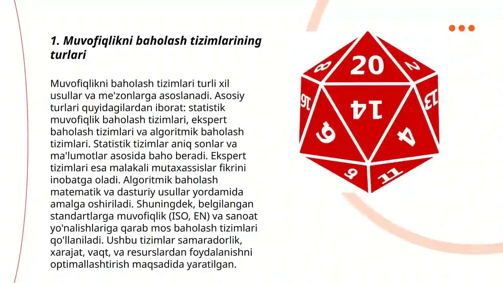 Muvofiqlikni baholash tizimlari va ularning afzalliklari 3