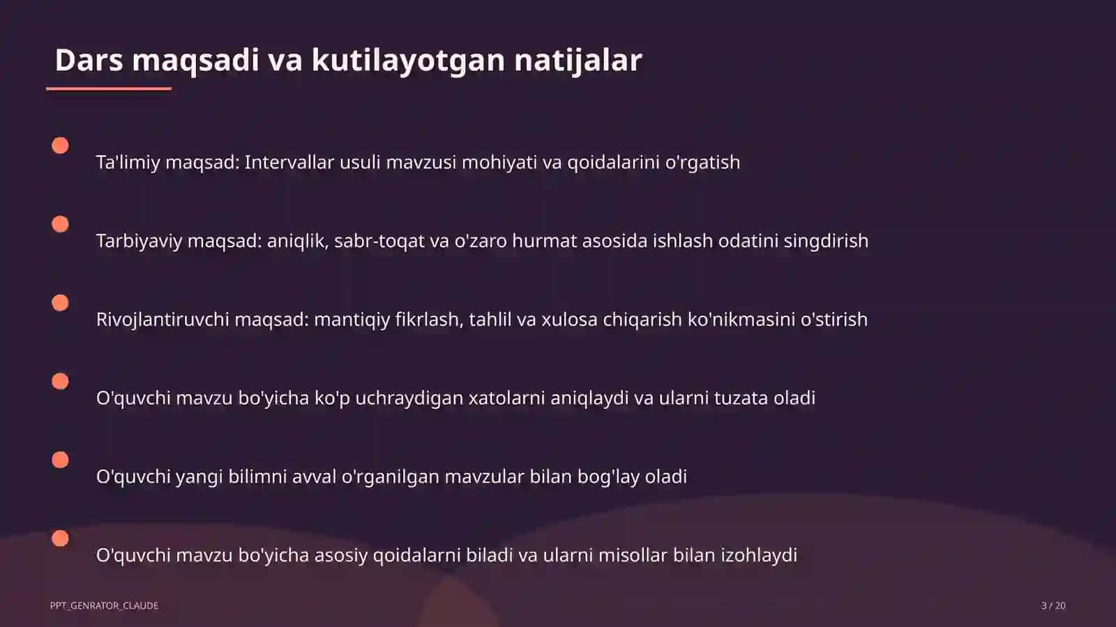 Intervallar usuli (9-sinf) 3