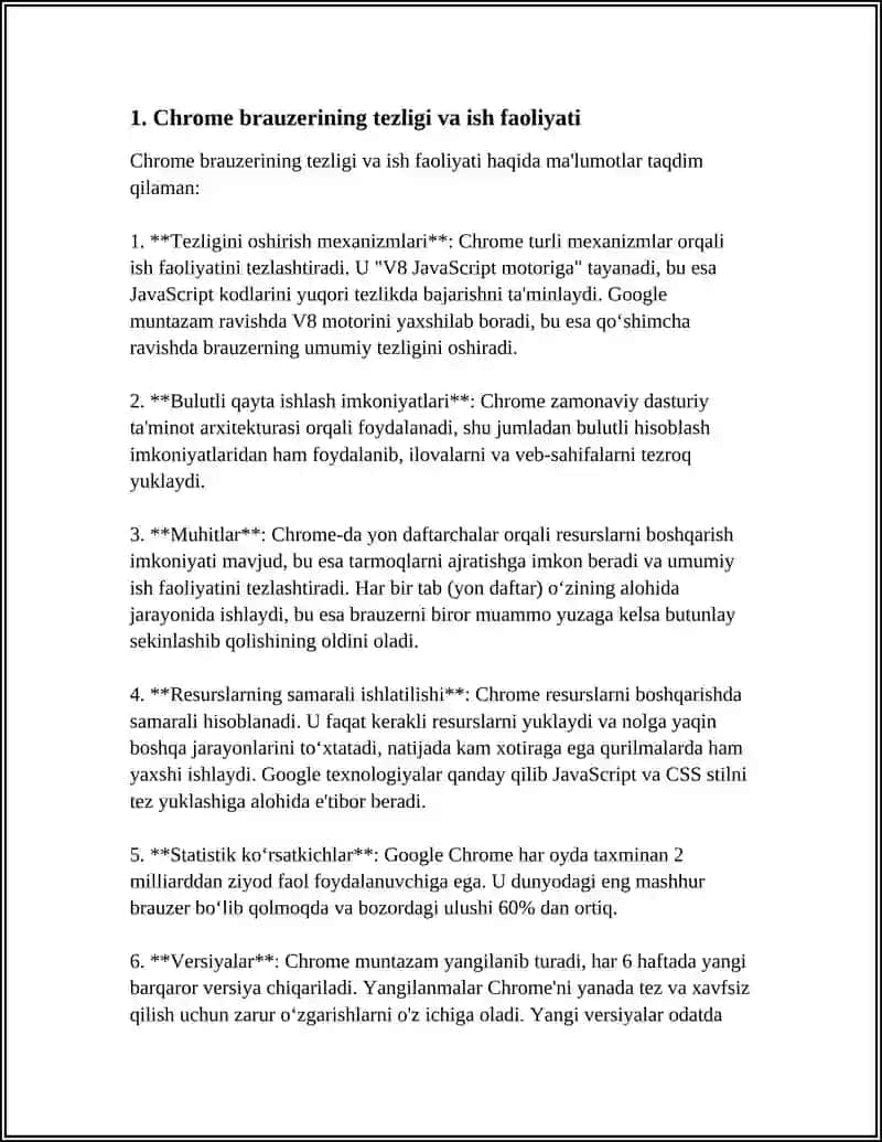 CHROME DASTURI IMKONIYATLARI 3