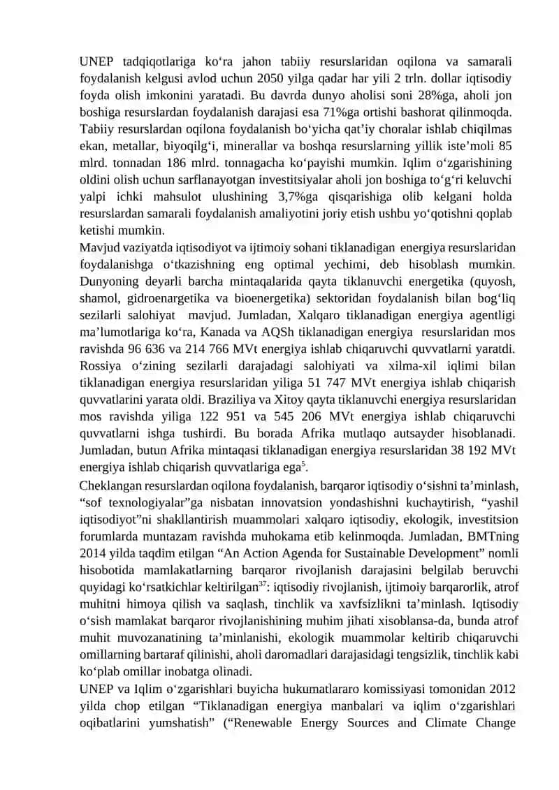 Yashil iqtisodiyot 3