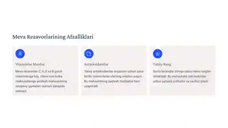 Meva Rezavor Kukuni bilan Vitaminlashgan Non-Bulka Mahsulotlari 3