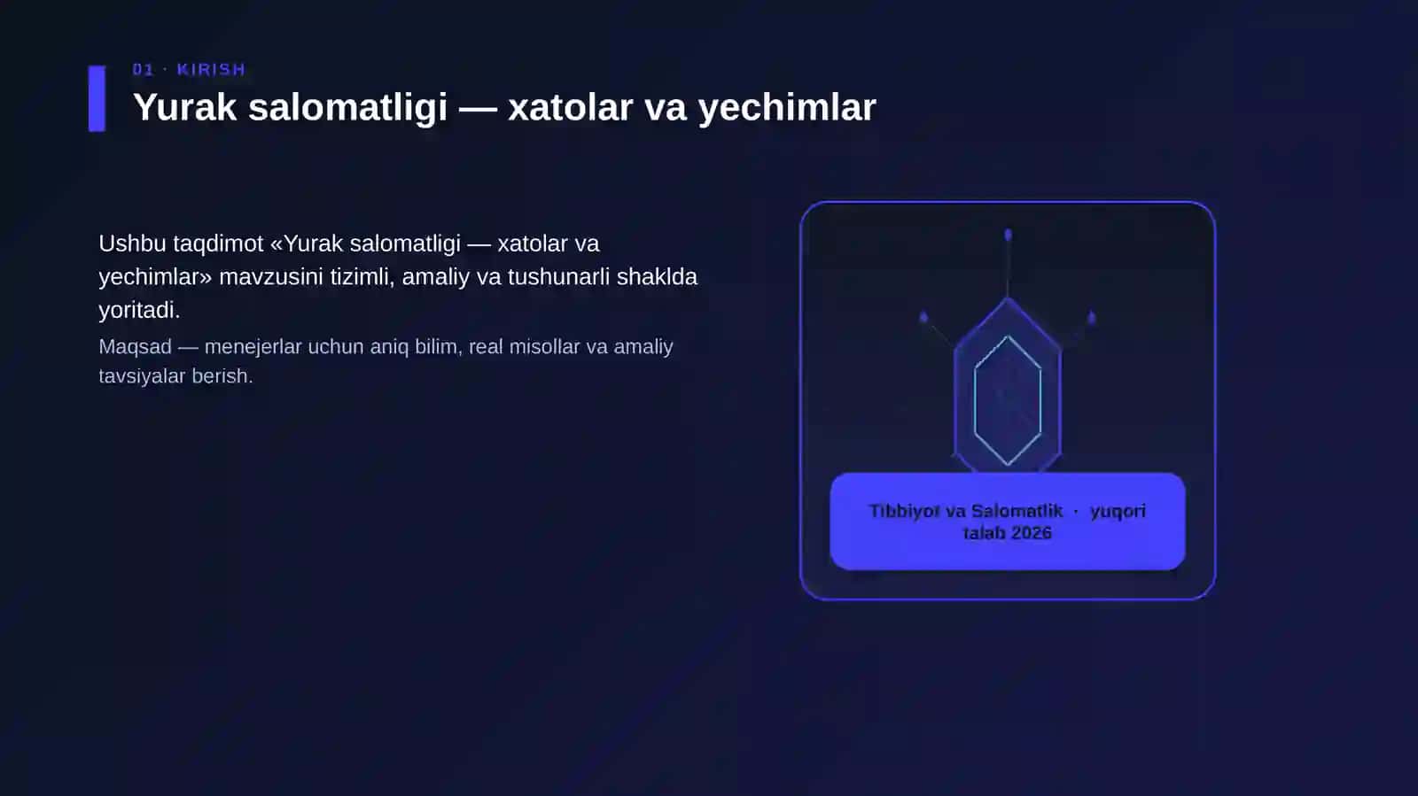Yurak salomatligi — xatolar va yechimlar 3