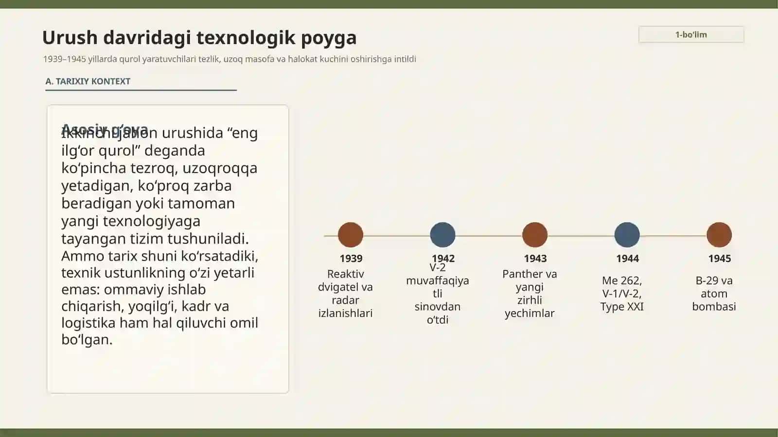 Reaktiv aviatsiya, Raketa texnikasi, Yadroviy qurol Taqdimot 3