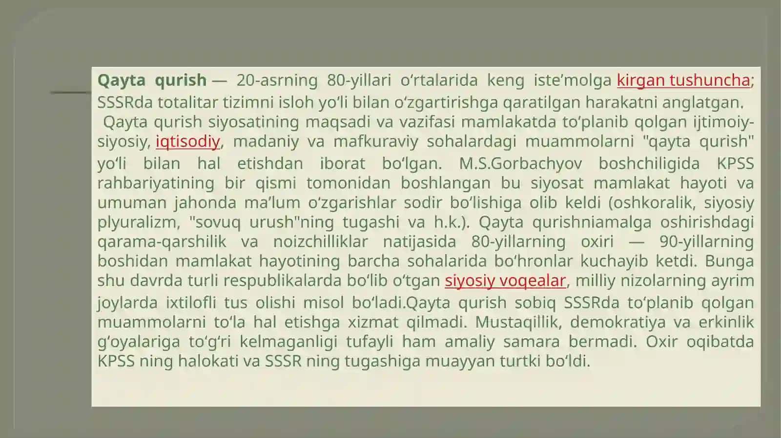 O'zbekiston Tarixi Fanidan Tayyorlangan Mustaqil Ishi 3