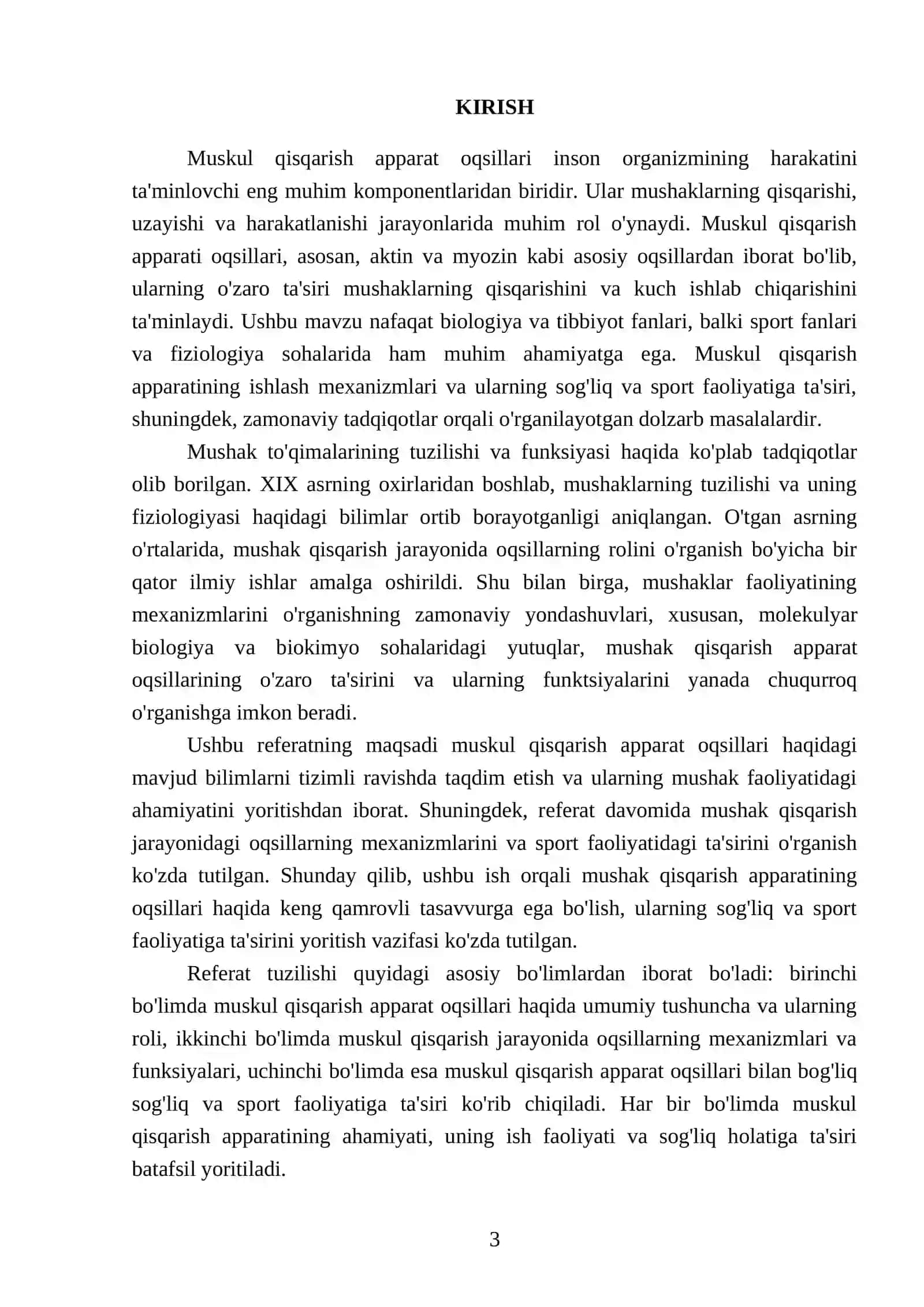 Muskul qisqarish apparat oqsillari 3