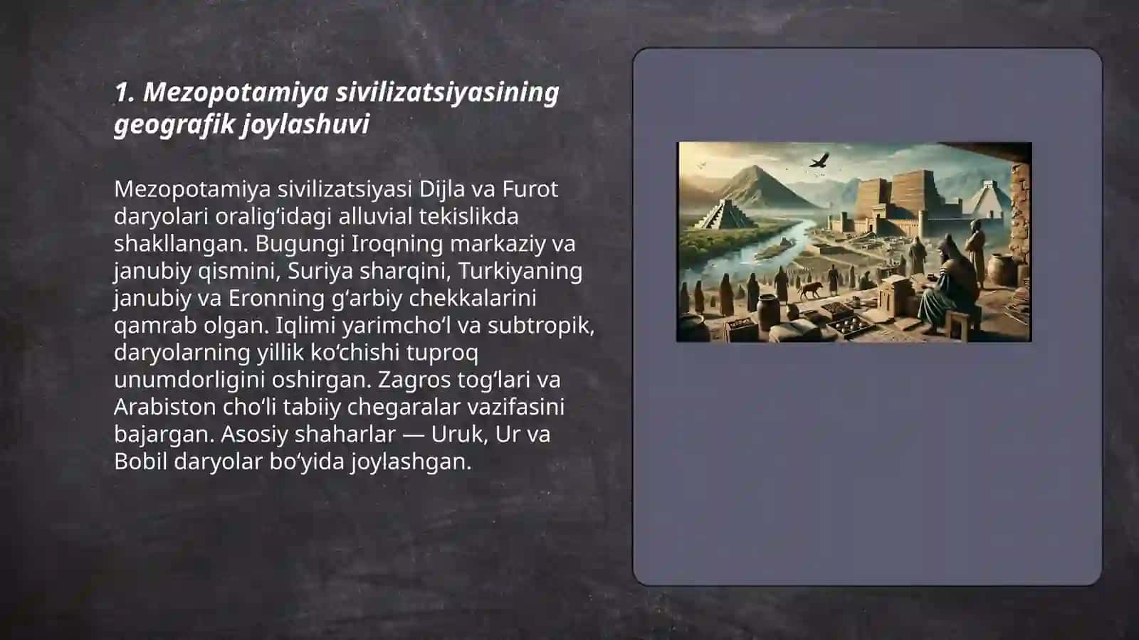 Mesopotamiya Sivilizatsiya 3