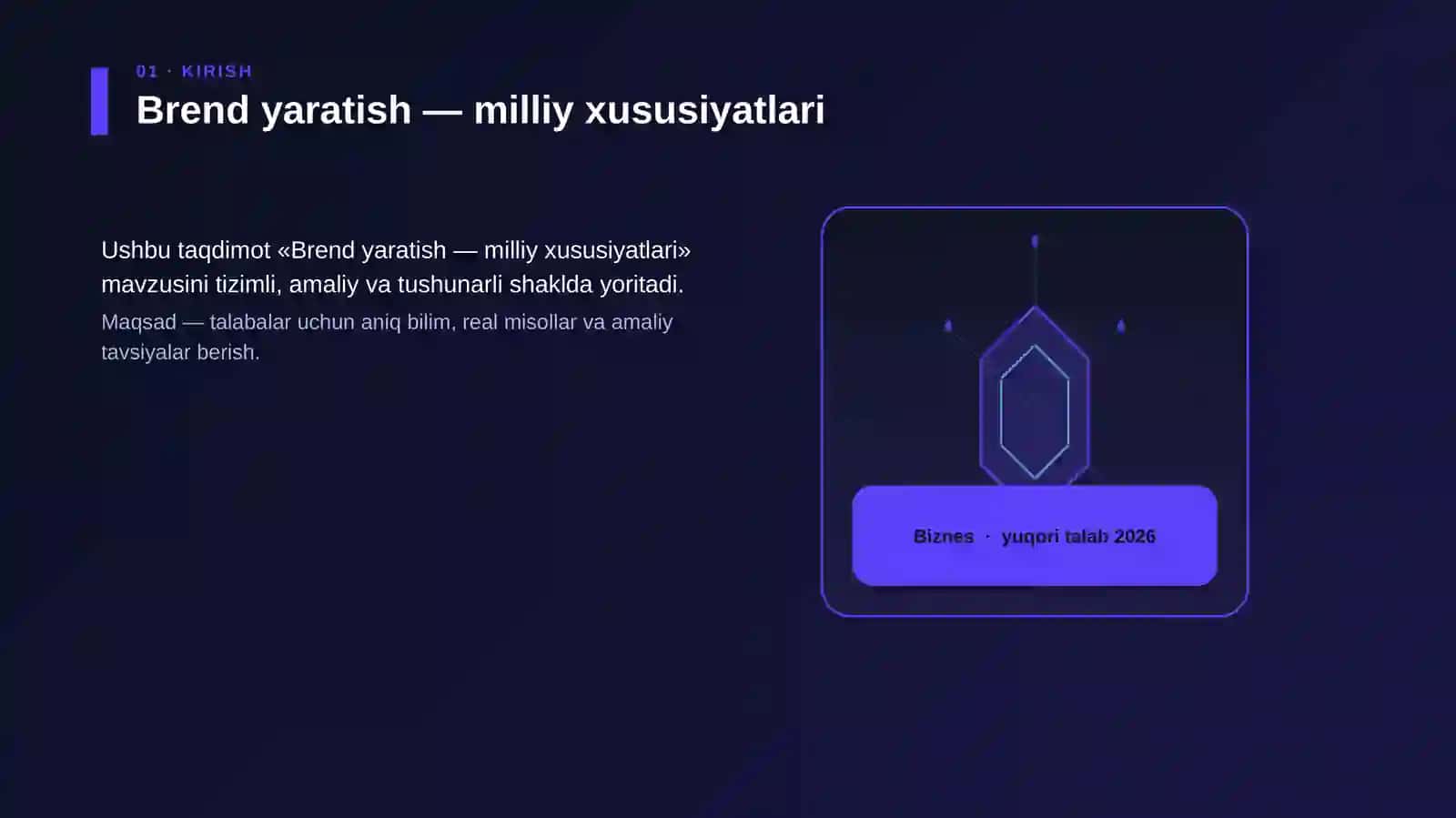 Brend yaratish — milliy xususiyatlari 3