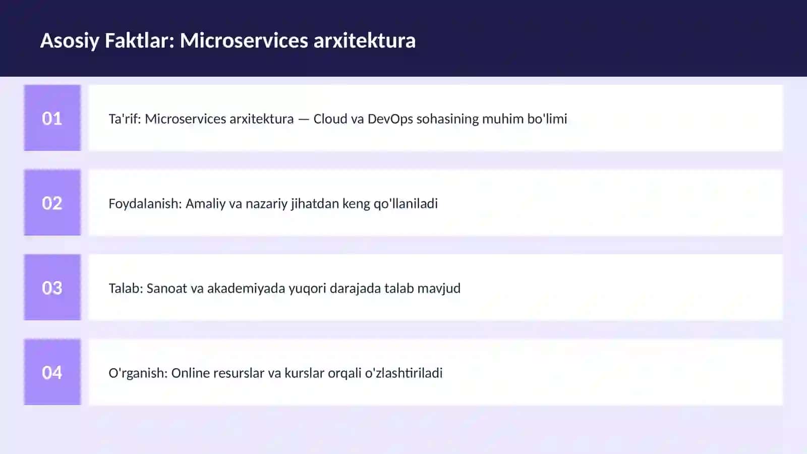 Microservices arxitektura 3