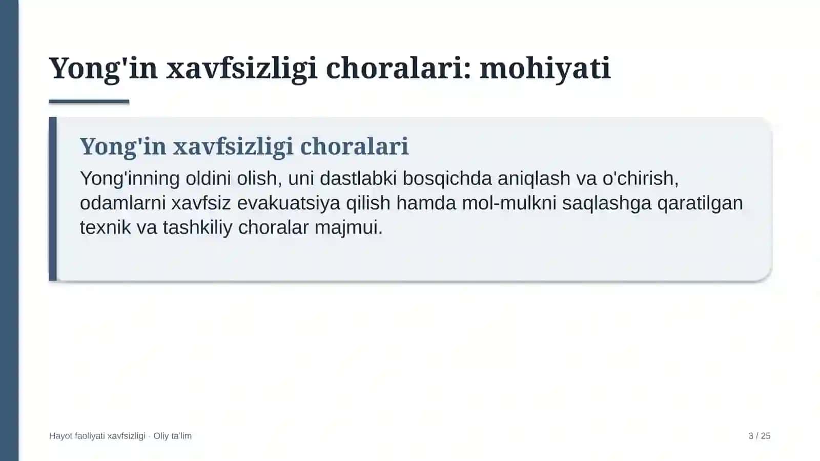 Avtomobil yuvish shoxobchalarida yong'in xavfsizligi choralari 3