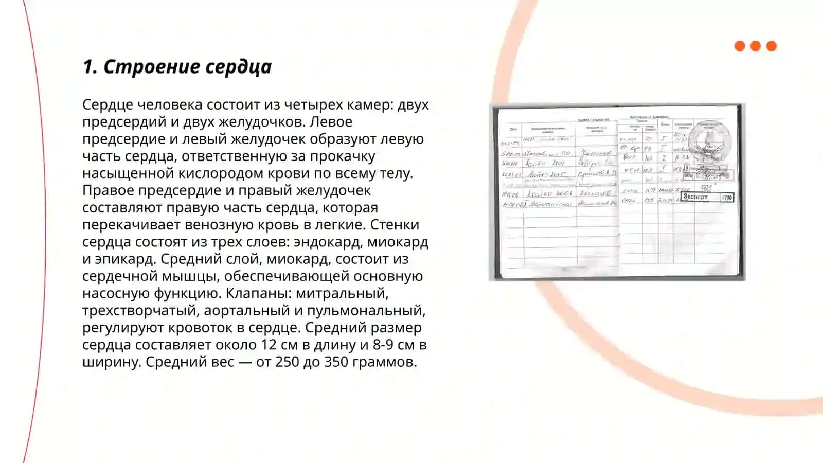 Система кровообращения. Выражение причинноследственных отношений в простом и сложном предложении 3
