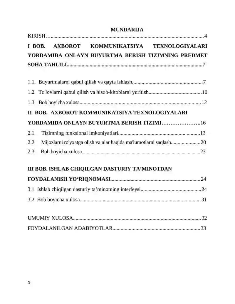 Axborot kommunikatsiya texnologiyalari yordamida onlayn buyurtma berish tizimi 3