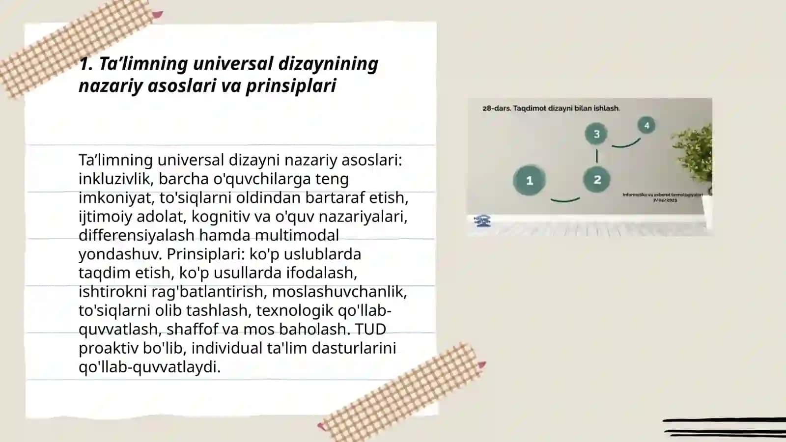 Taʼlimning universal dizayni va individual taʼlim dasturi 3