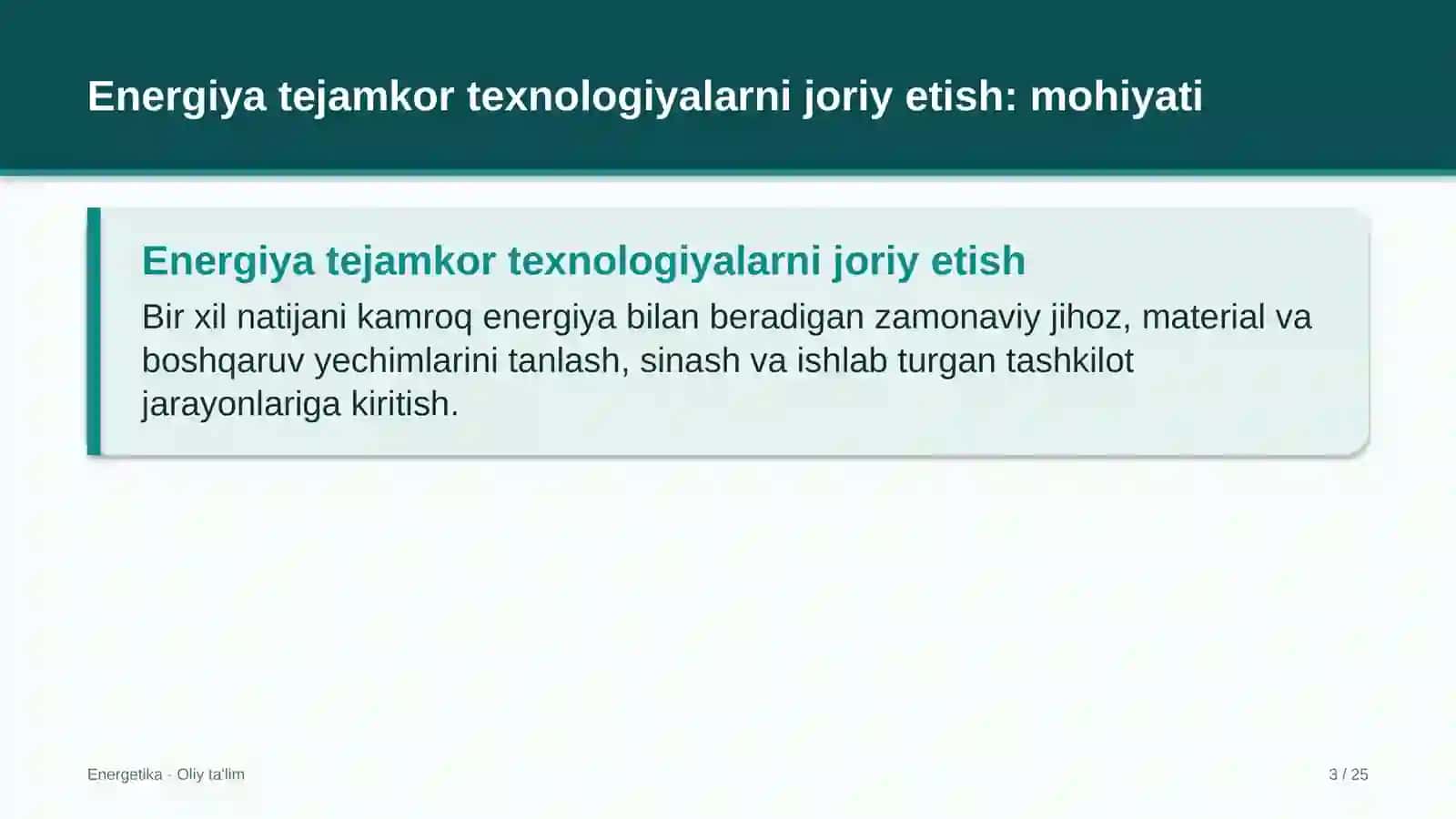 qishloq vrachlik punktlarida energiya tejamkor texnologiyalarni joriy etish 5230 3