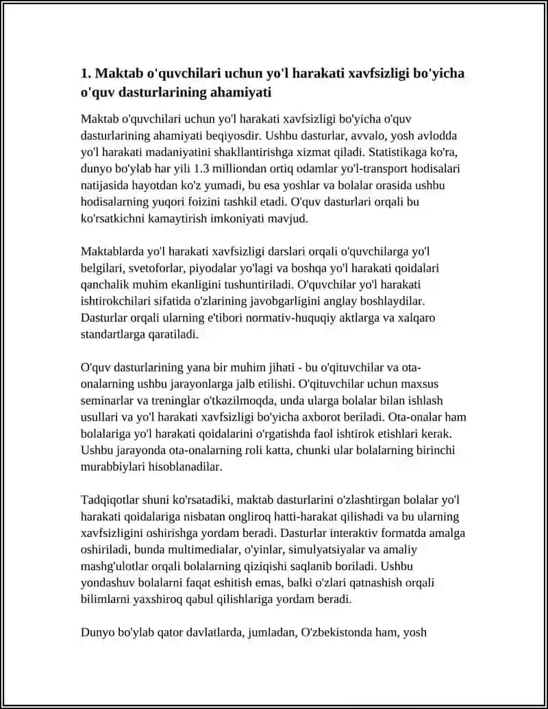 HARAKAT HAFSIZLIGI BOYICHA ÒQUV VA TARĢIBOT ISHALRINING AHAMIYATI 3