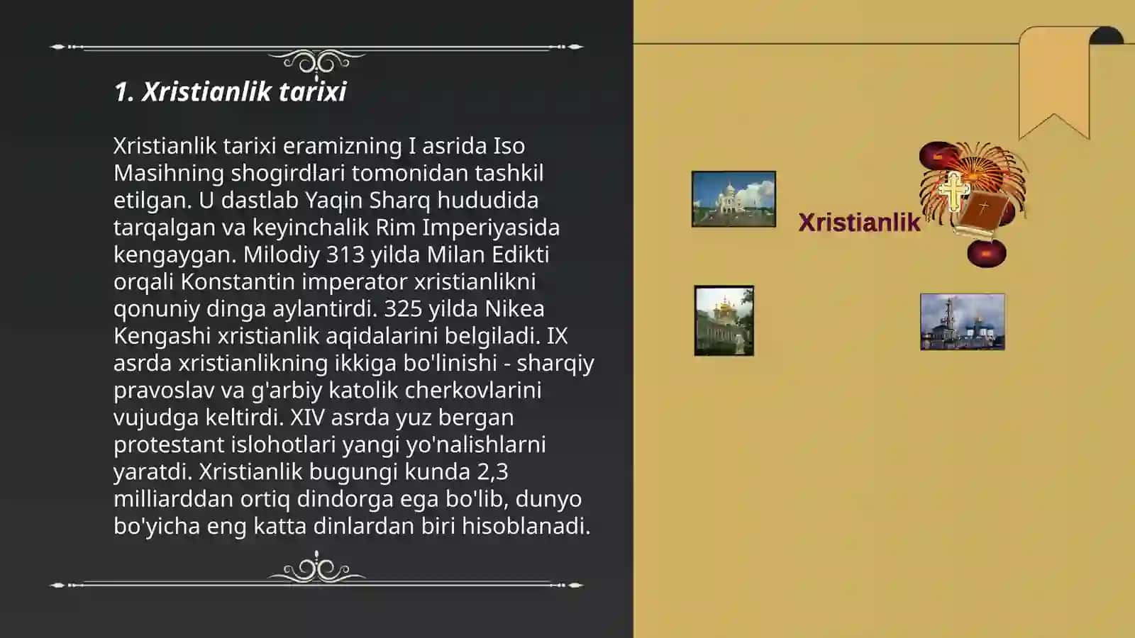 Xristianlik tarixi 3