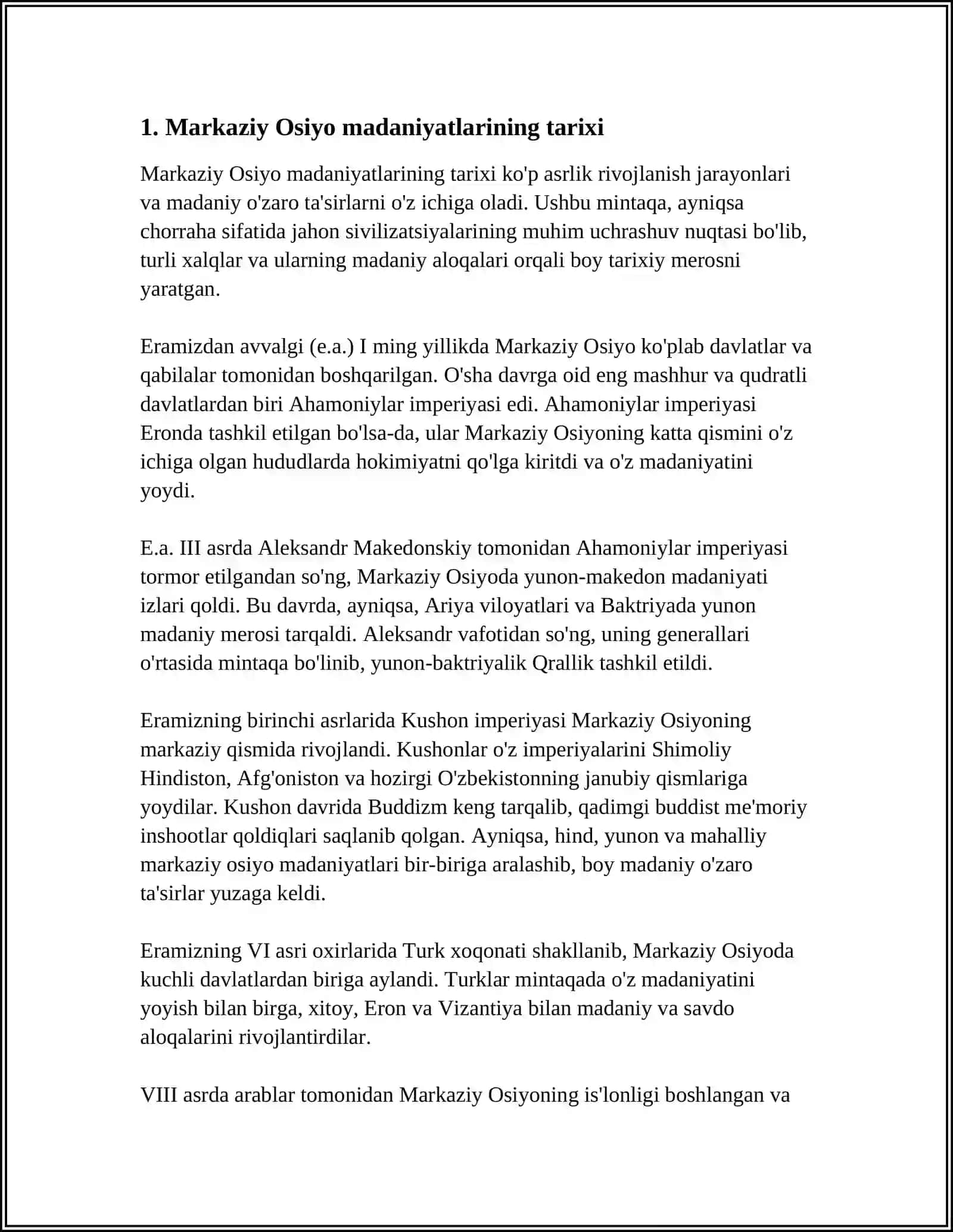 MARKAZIY OSIYO XALQLARINING ETNOLOGIYASI 3