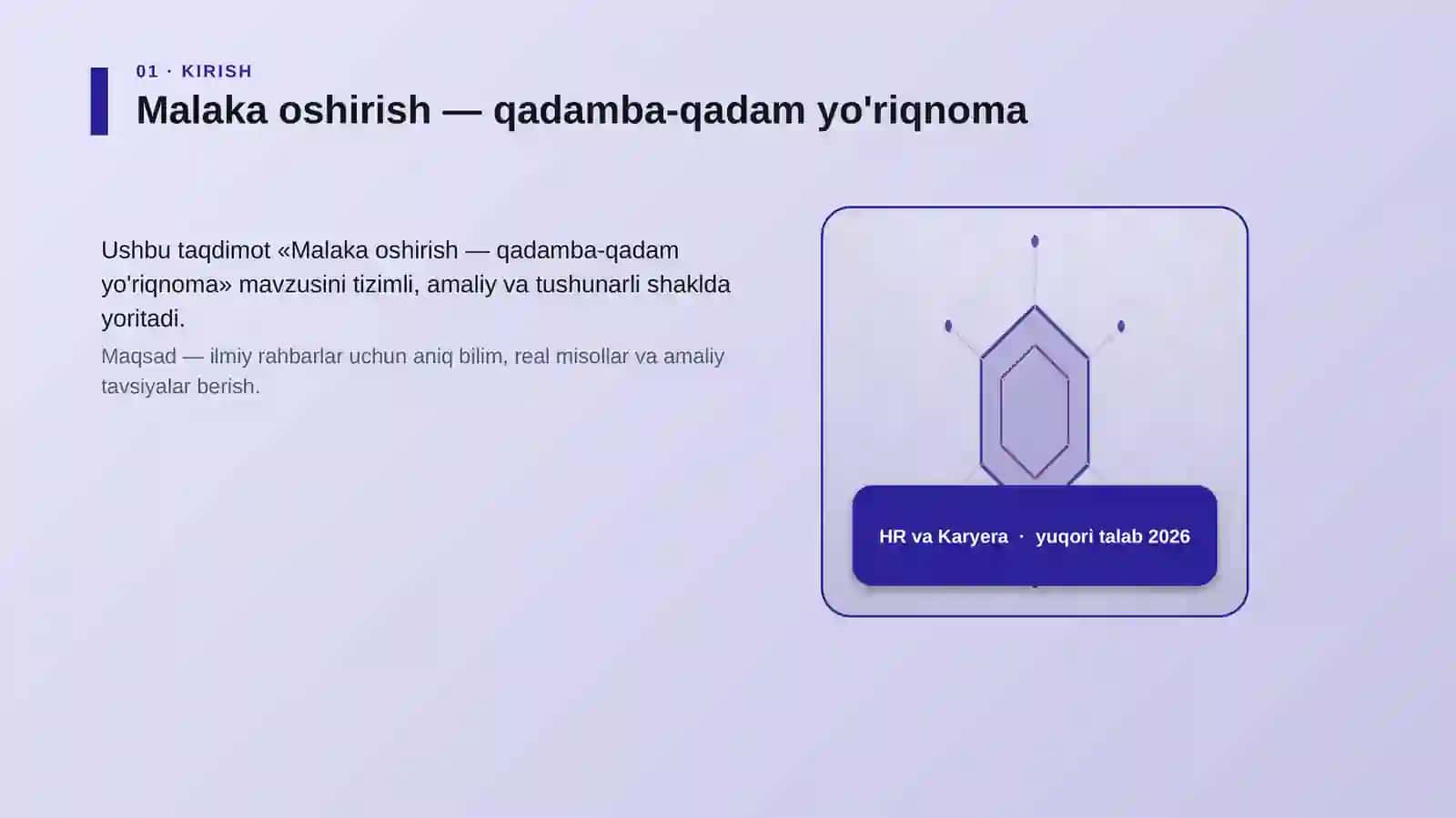Malaka oshirish — qadamba-qadam yo'riqnoma 3