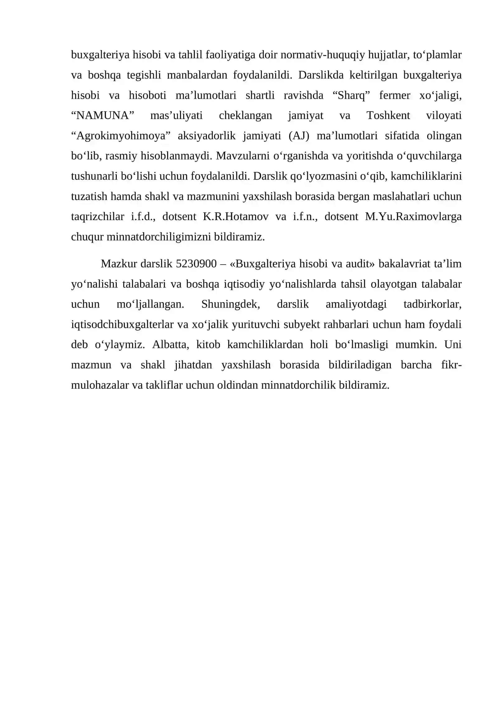 Tahlil fanining vujudga kelishi va uning tasnifi 3