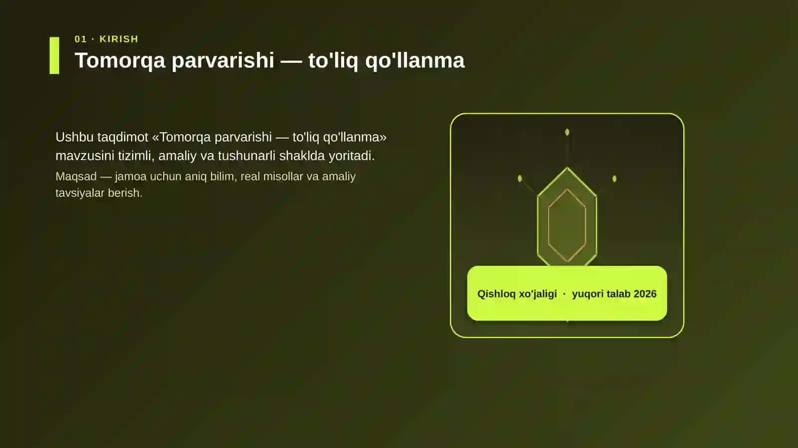 Tomorqa parvarishi — to'liq qo'llanma 3