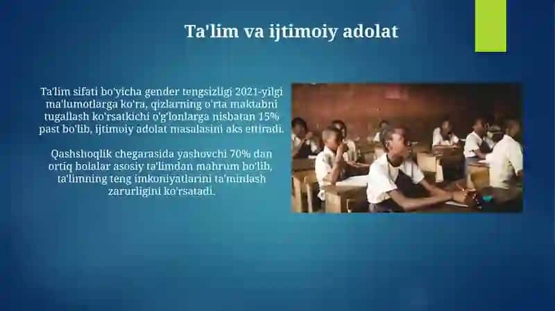 Ta'lim va ijtimoiy adolat 3