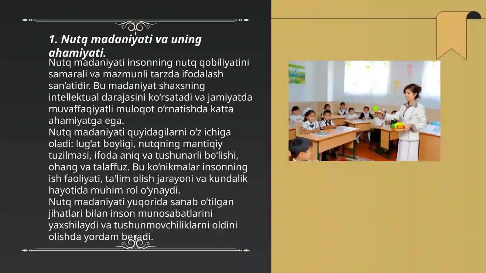 Nutq Madaniyati va Talaffuzni Rivojlantirish 3
