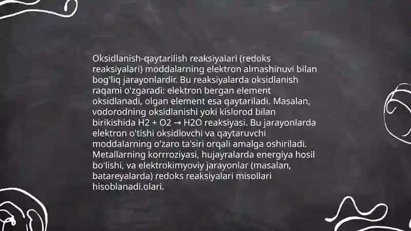 Oksidlanish-Qaytarilish Katalizi: Koordinatsion-Kompleks Katalizatorlar 3