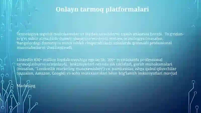 Til aloqalari 3