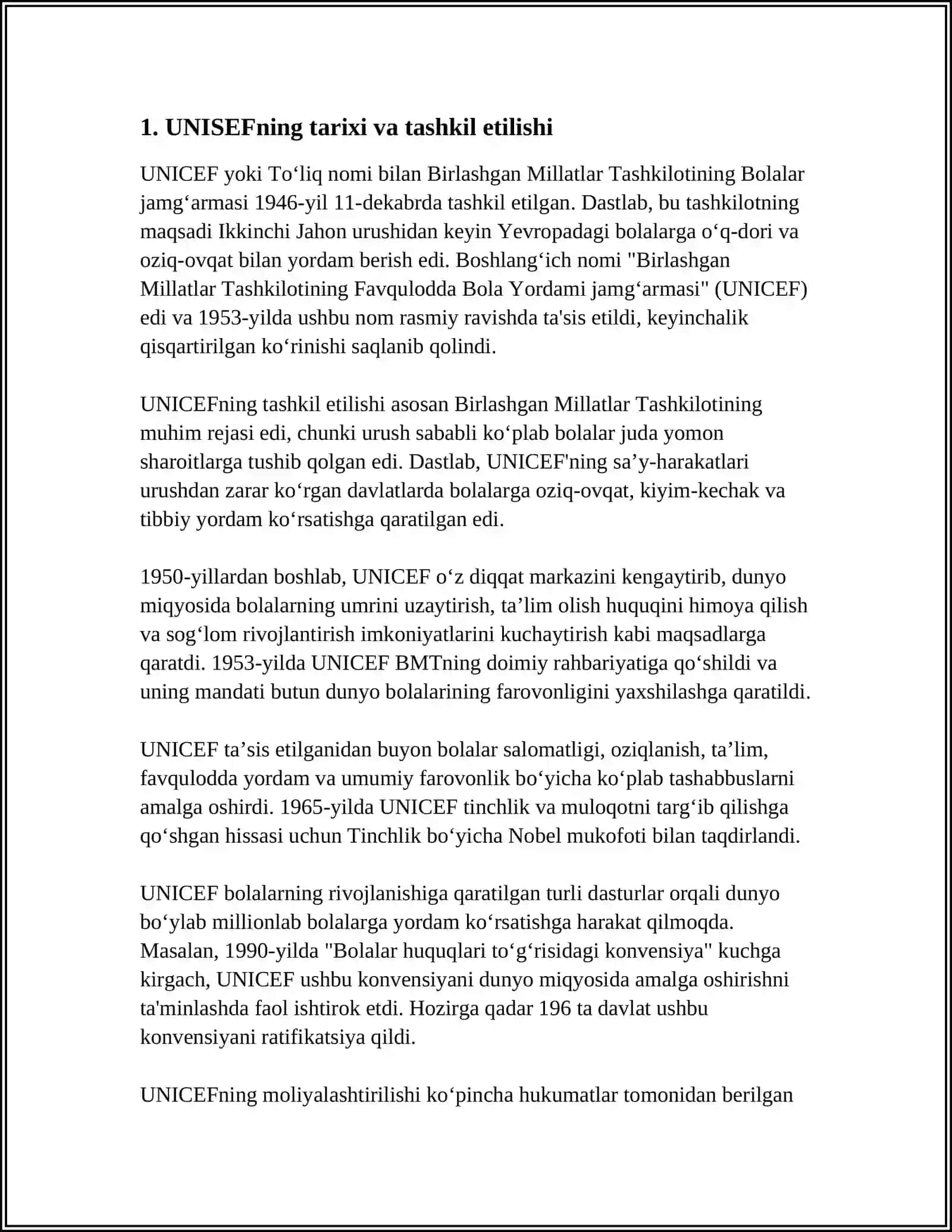 UNISEF 3