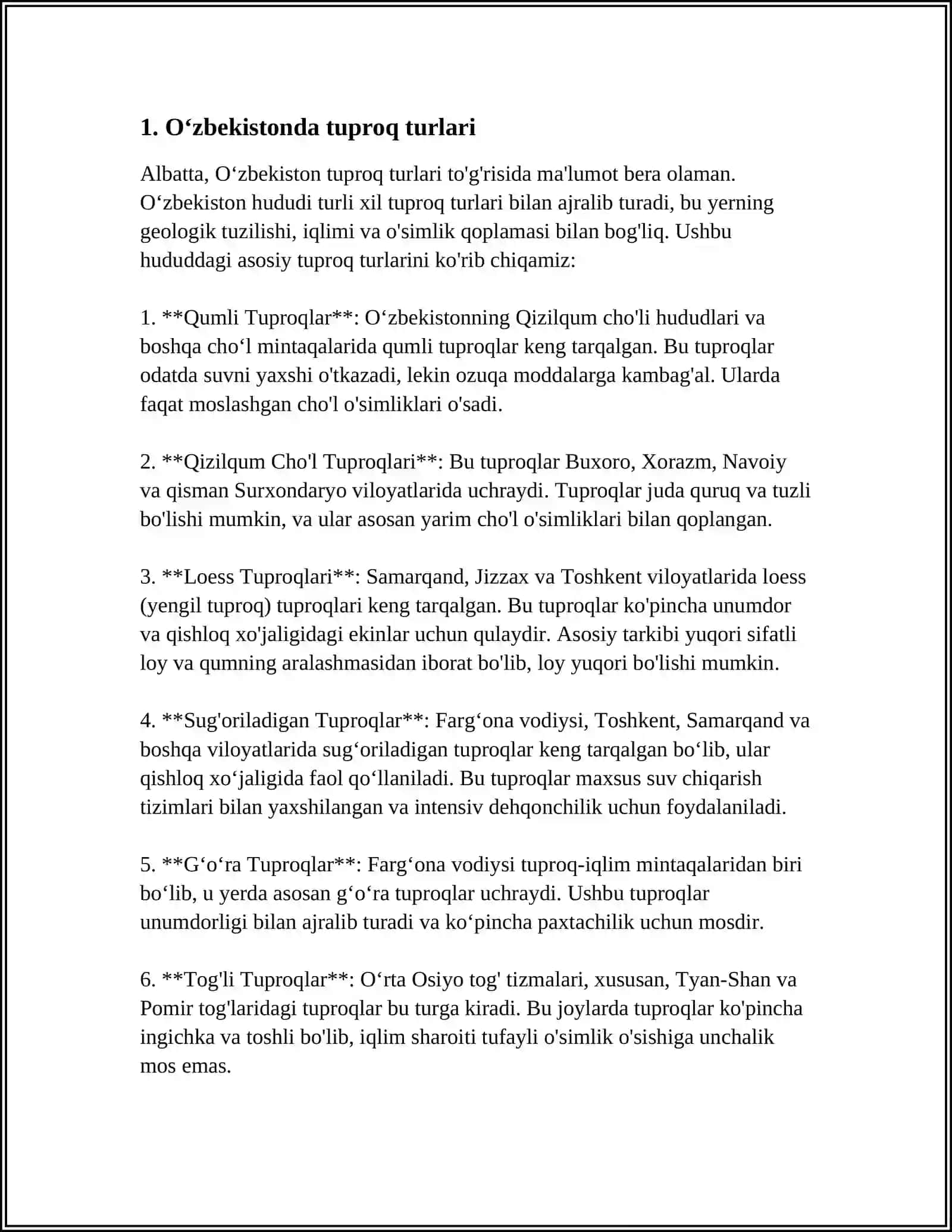 Oʻzbekistonda Tuproqlar Geografiyasi Fanining Rivojlanishi 3