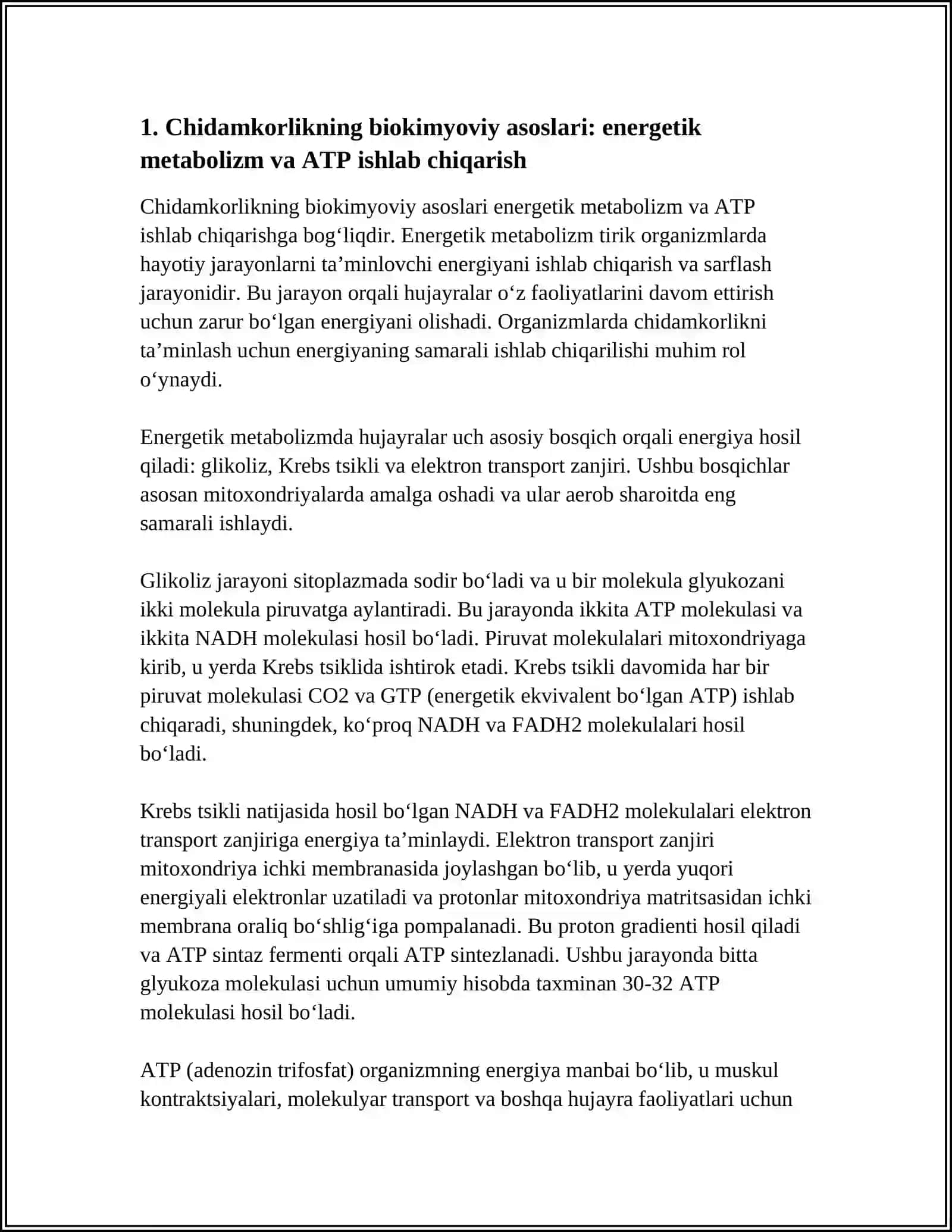 CHIDAMKORLIKNING BIOKIMYOVIY ASOSLARI VA ULARNING RIVOJLANTIRISH USULLARI 3
