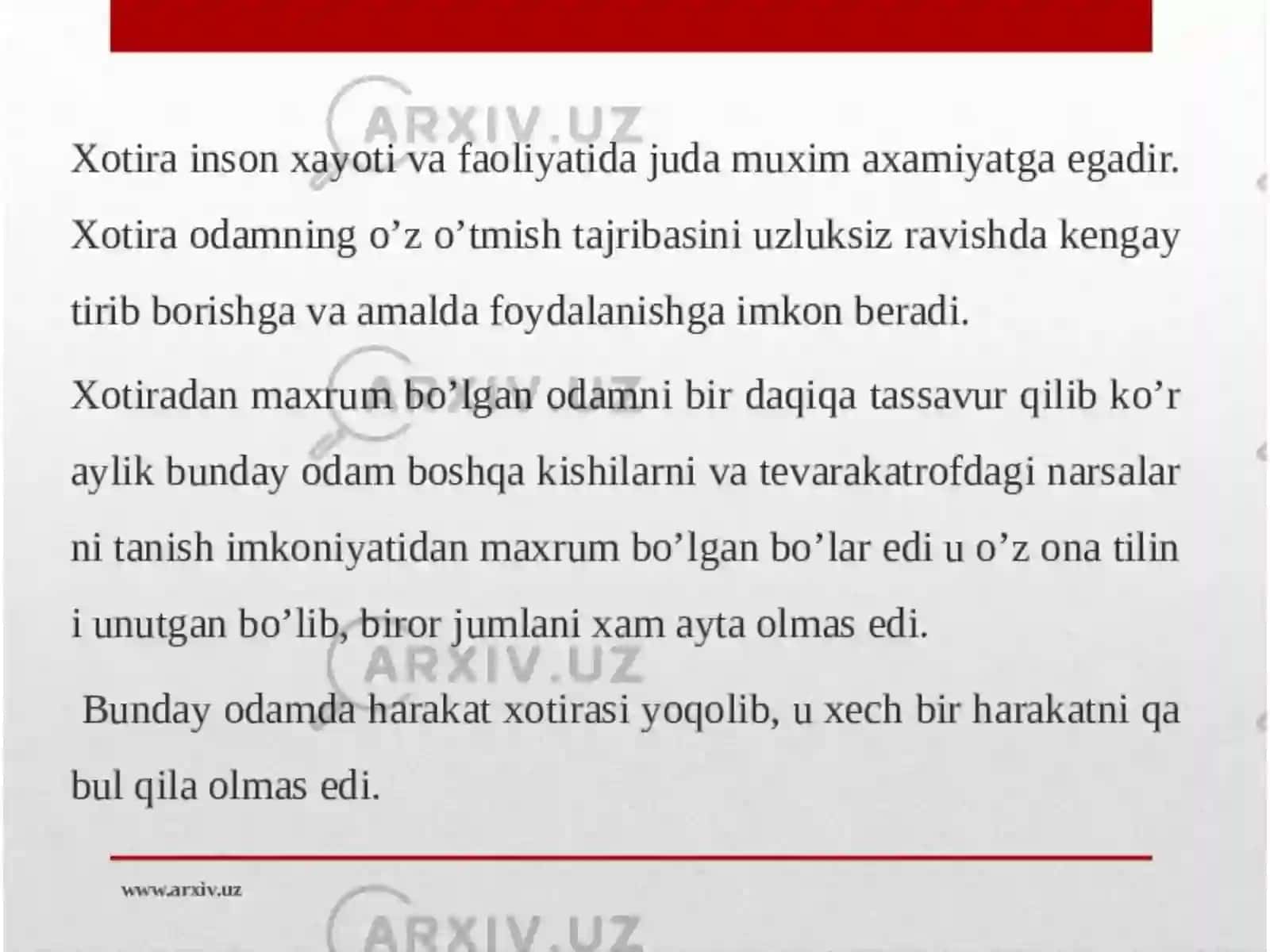 Slayd: Xotiraturlari va jazalary 3