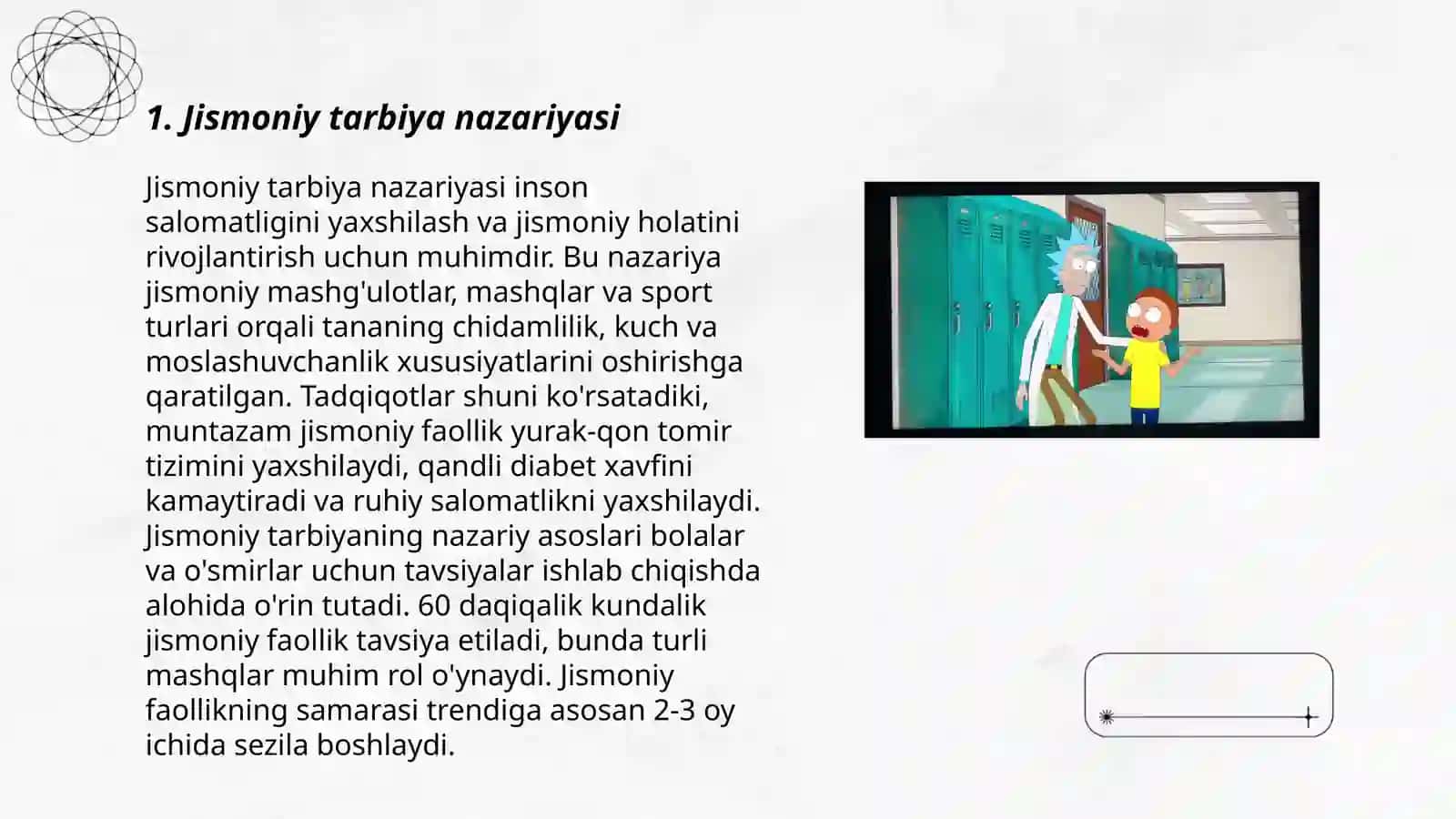 Jismoniy tarbiya nazariyasi va uslubiyati fanining asosiy tushunchalari 3