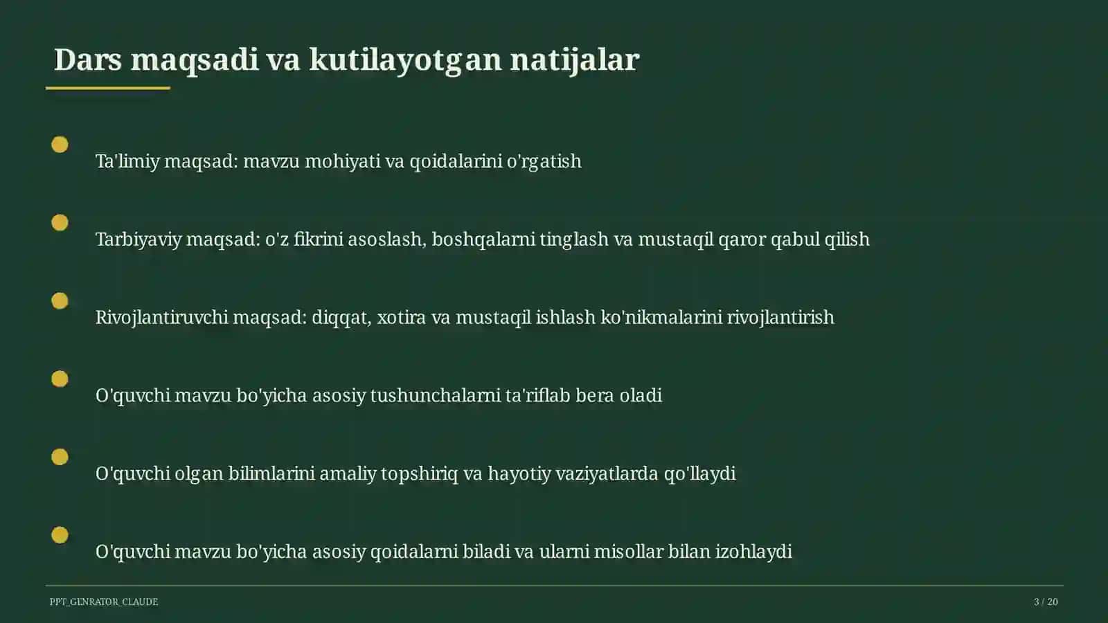 Kislorod: olinishi va xossalari (7-sinf) 3