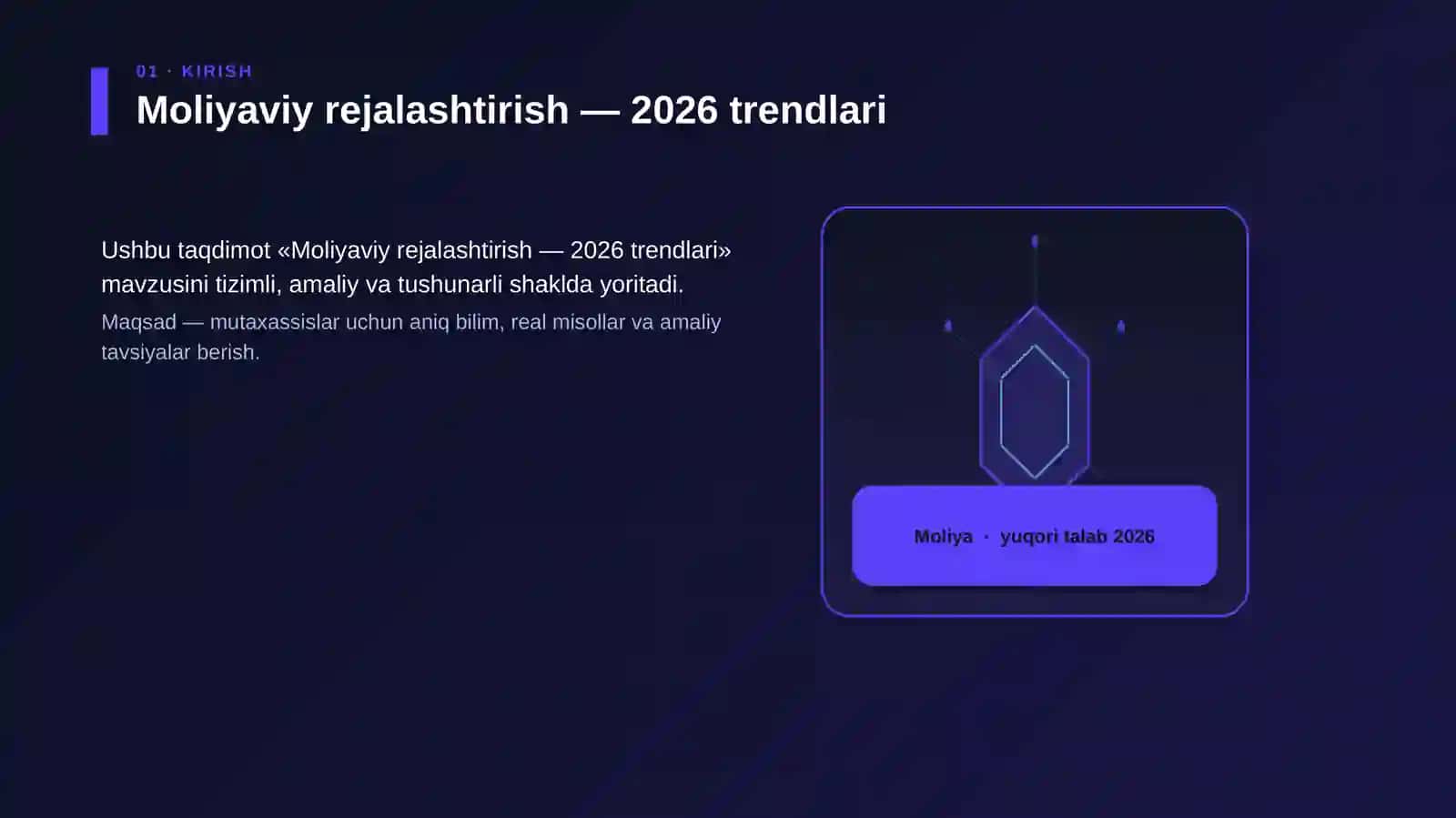 Moliyaviy rejalashtirish — 2026 trendlari 3