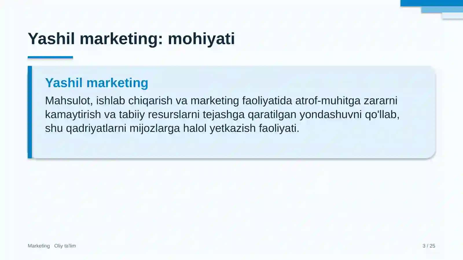 Pillachilikda yashil marketing 3