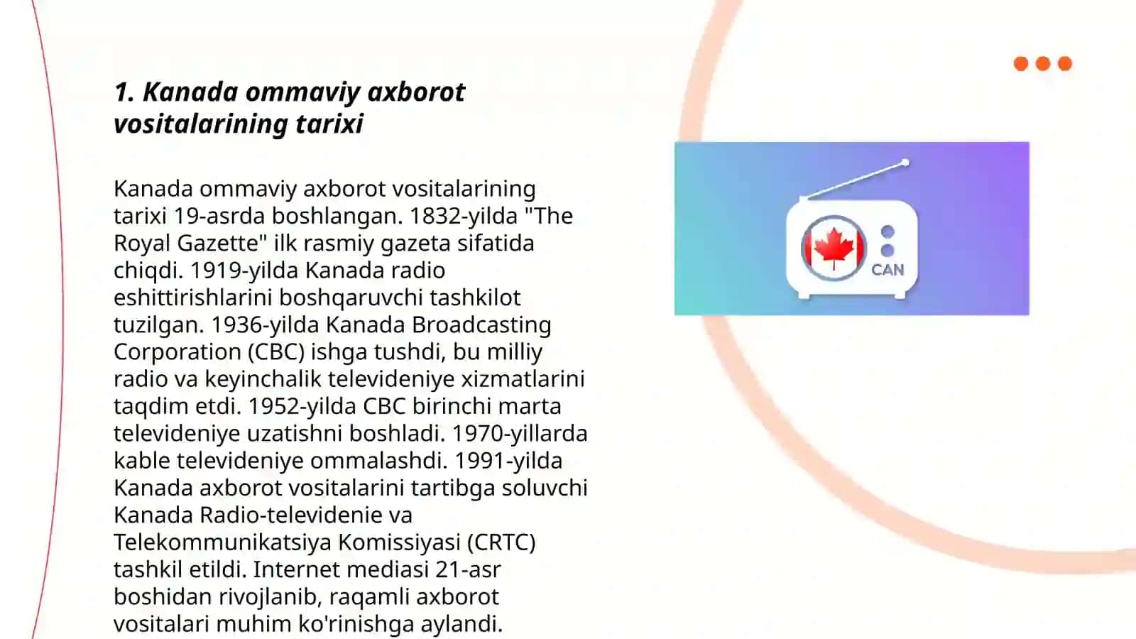 Kanadaning ommaviy axborot vositalari 3