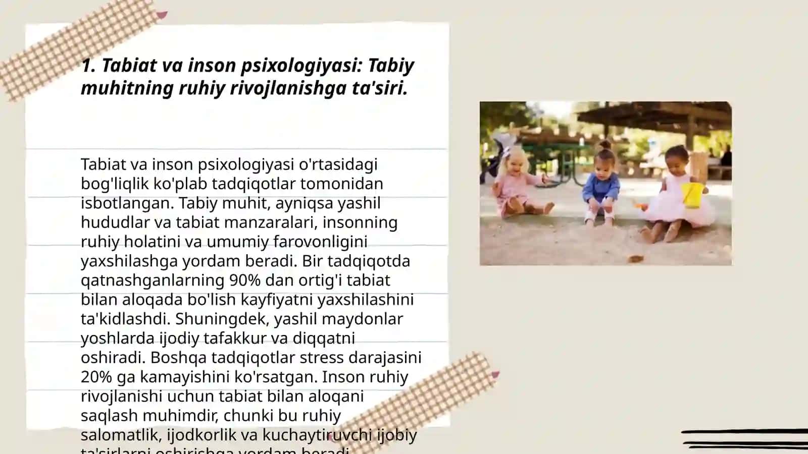 Inson rivojlanishida tabiatning roli haqidagi masalalarni yoritilishi 3
