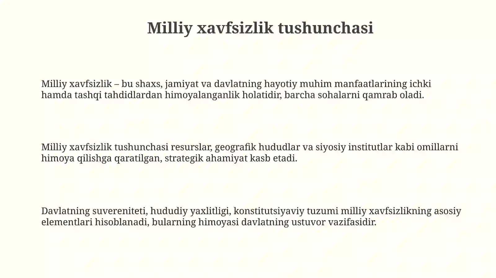 Milliy xavfsizlik tushunchasi 3