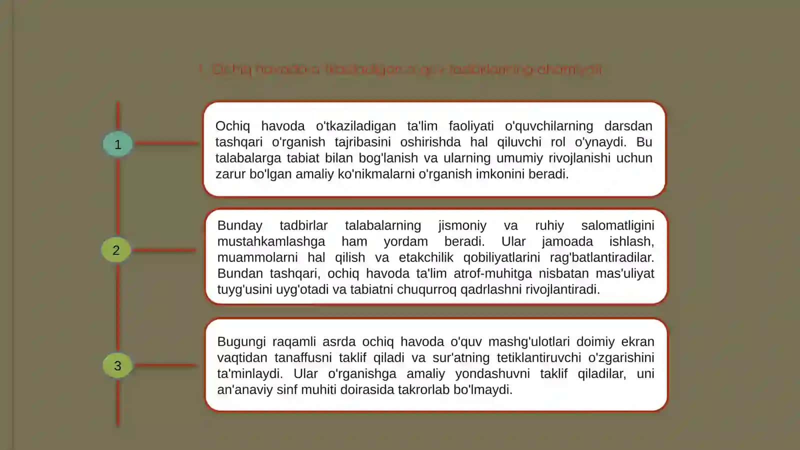 Sinfdan-vamaktabdan tashqari tarbiya ishlar metodikasi 3